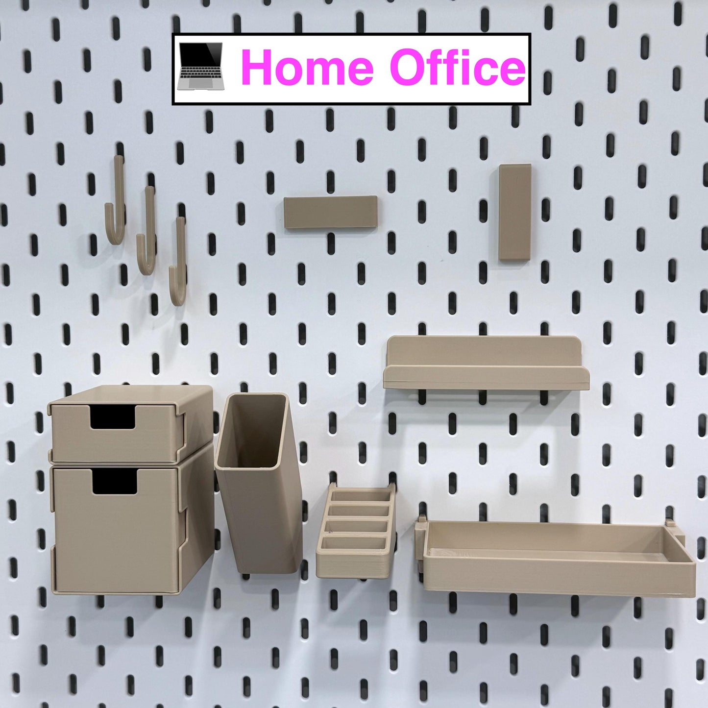 Pegboard Accessories for IKEA SKADIS