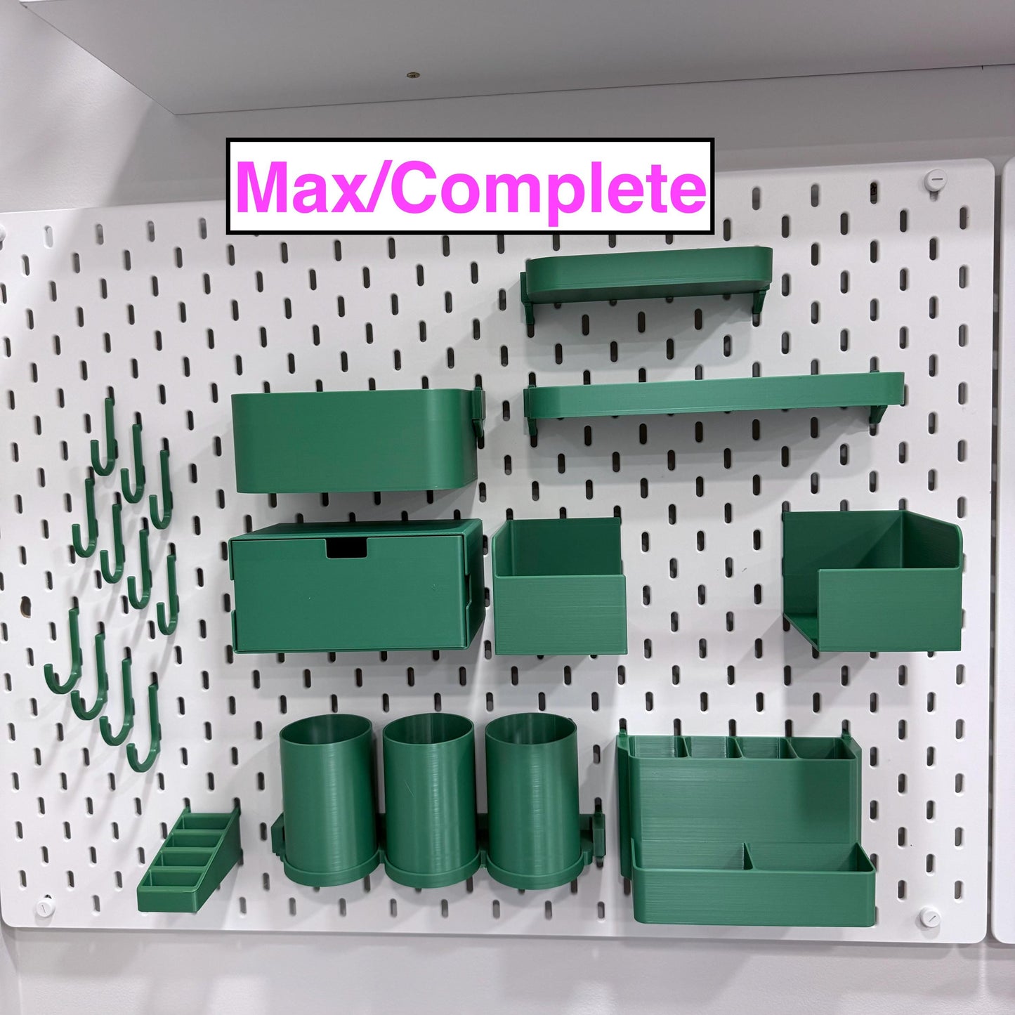 Pegboard Accessories for IKEA SKADIS