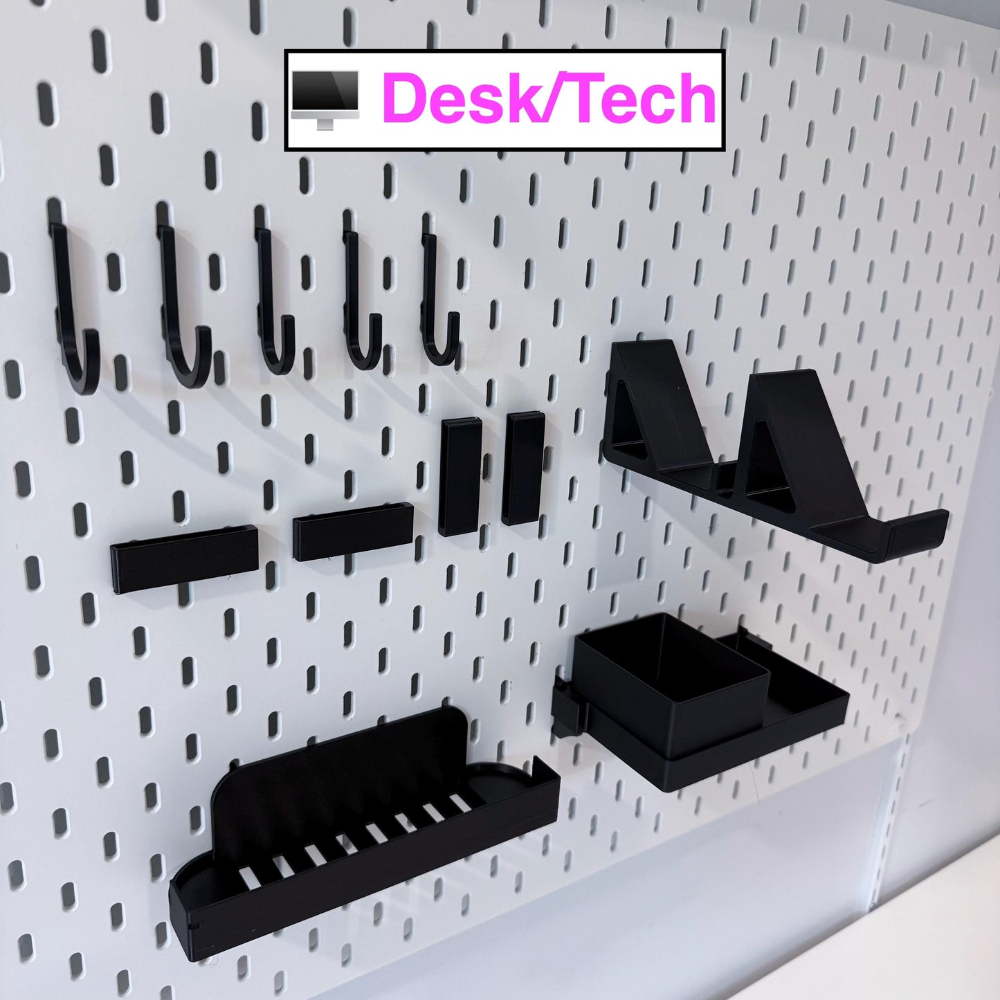Pegboard Accessories for IKEA SKADIS