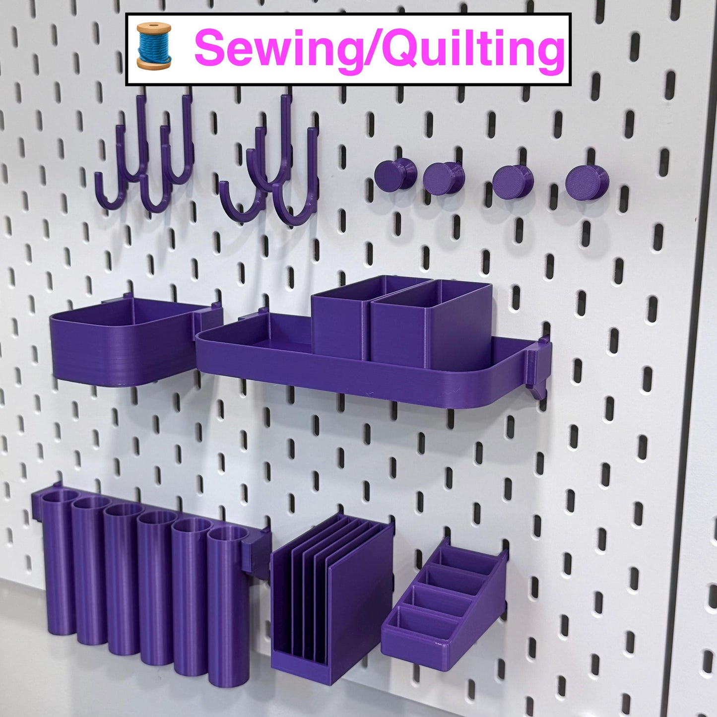Pegboard Accessories for IKEA SKADIS