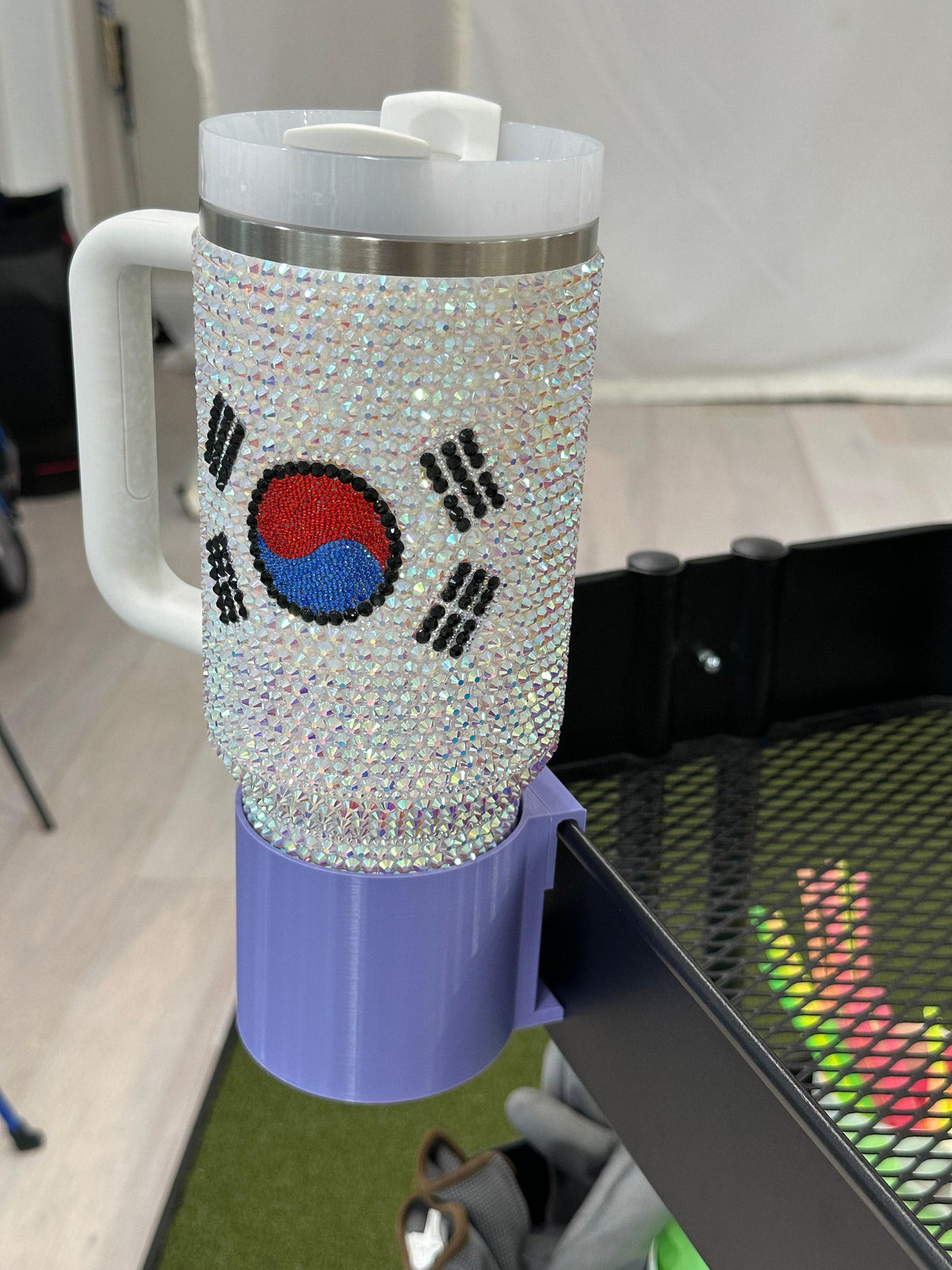 IKEA RÅSKOG Cart Tumbler Holder - Fits Stanley Quencher, YETI, Owala FreeSip, Tervis - 3D Printed Cup Holder