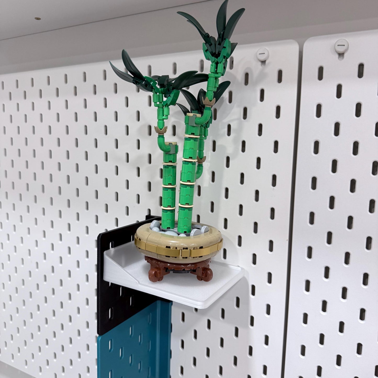 SKÅDIS Wing - Perpendicular Pegboard Extension for IKEA SKÅDIS - 90 degree Side Add-On Board - No Hardware - Small Medium Large