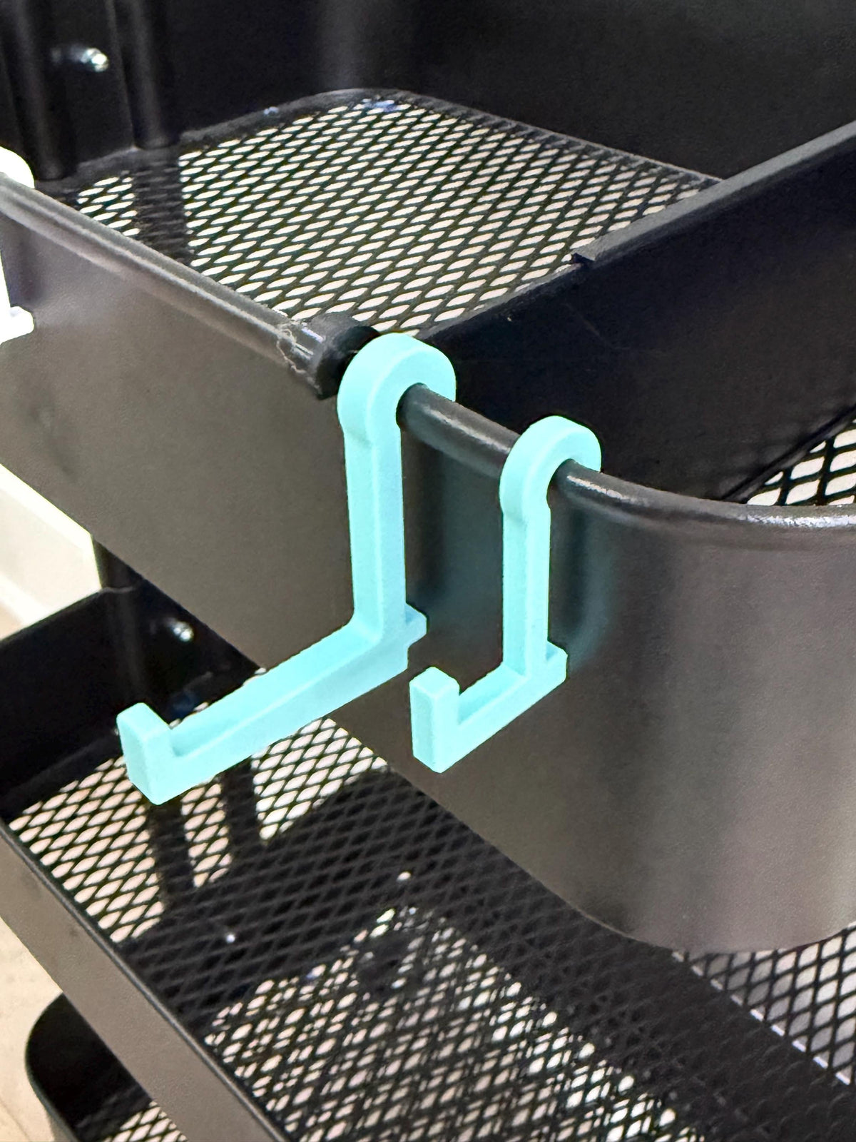 IKEA RÅSKOG Cart Hooks - 3D Printed in Small, Medium, Large + J-Style for Crafts, Sewing, Nursery - 30+ Colors