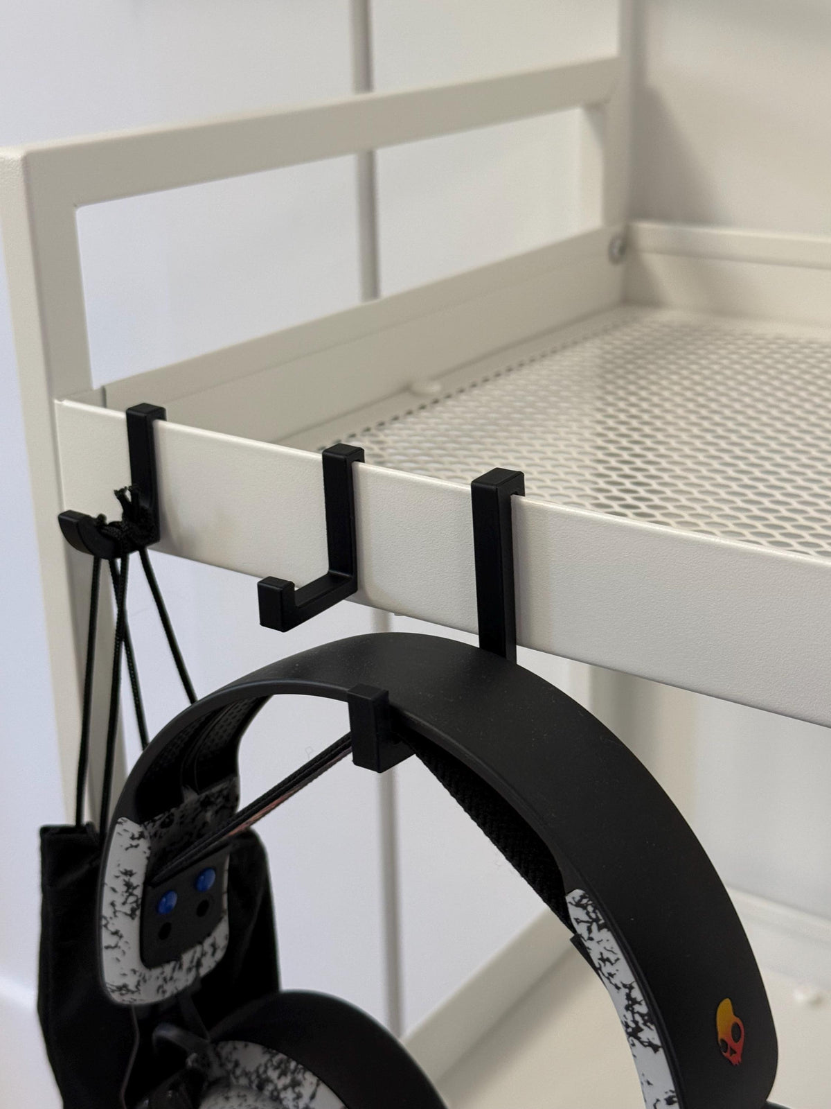 NISSAFORS Cart Hooks - 3D Printed in Small, Medium, Large + J-Style for Office, Crafts, Sewing - 30+ Colors
