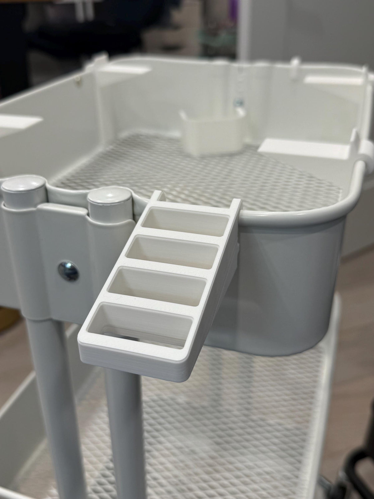 RÅSKOG Cart Scissor and Tool Holder - 3D Printed Slanted Organizer for Crafts, Sewing, Quilting - 30+ Colors