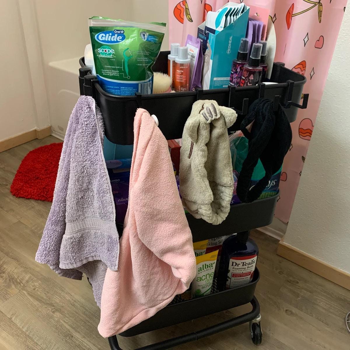 IKEA RÅSKOG Cart Hooks - 3D Printed in Small, Medium, Large + J-Style for Crafts, Sewing, Nursery - 30+ Colors