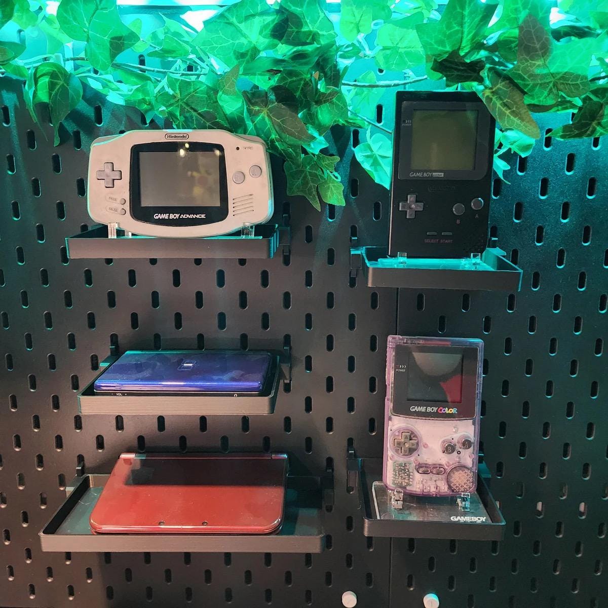 IKEA SKÅDIS & RÅSKOG Shelves - Modular Pegboard and Cart Organizer - 3D Printed - Sewing, Craft Room, Home Office Storage Solution