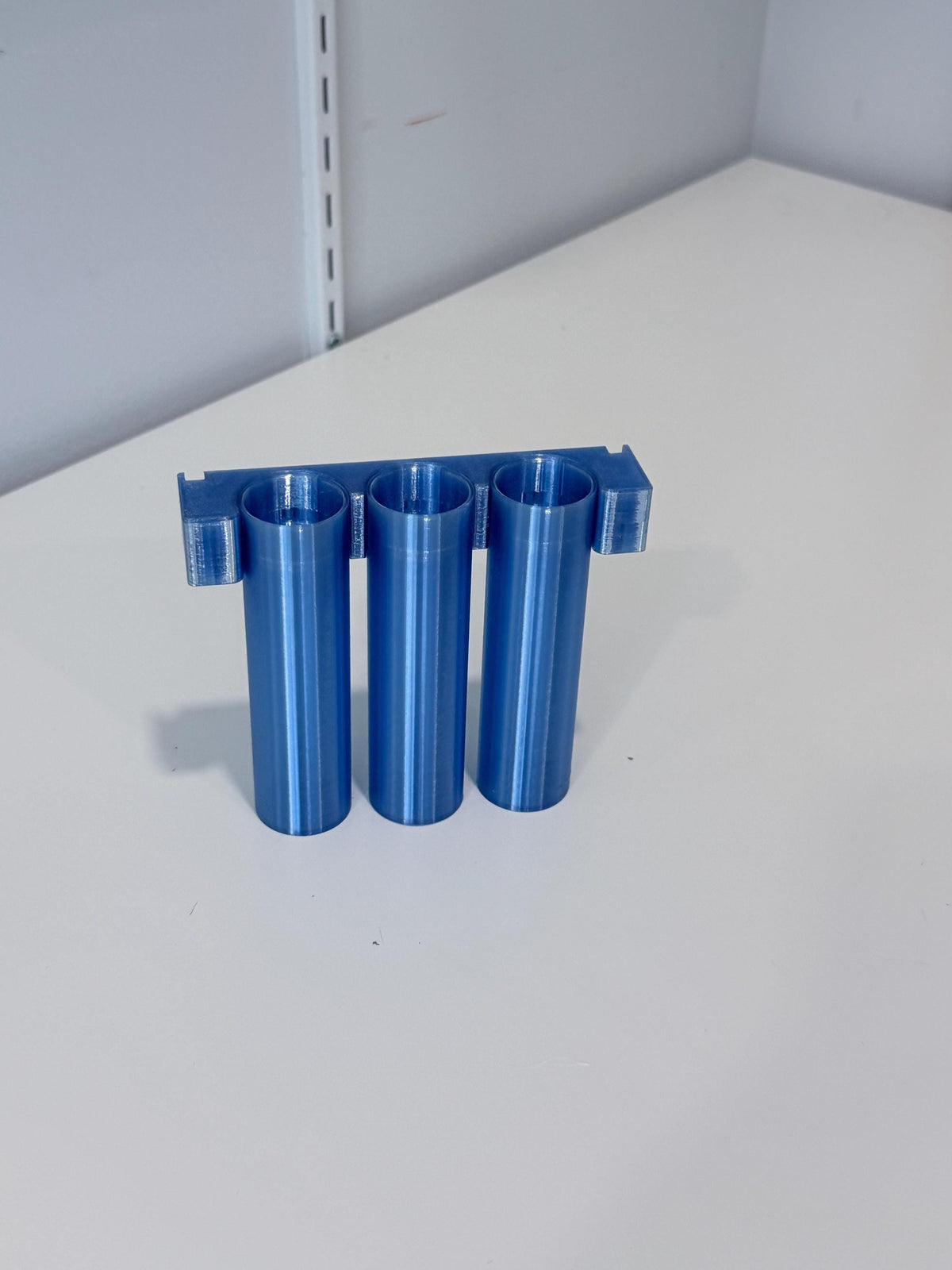 SKÅDIS Pegboard Storage Tube Organizer - 3D Printed Multi-Tube Holder for Pens, Brushes, Tools - Råskog Cart - 30+ Colors