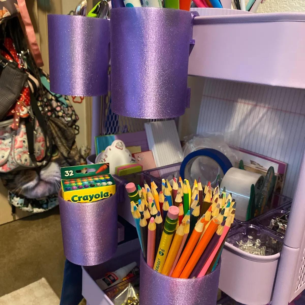 IKEA RÅSKOG Cart Tumbler Holder - Fits Stanley Quencher, YETI, Owala FreeSip, Tervis - 3D Printed Cup Holder