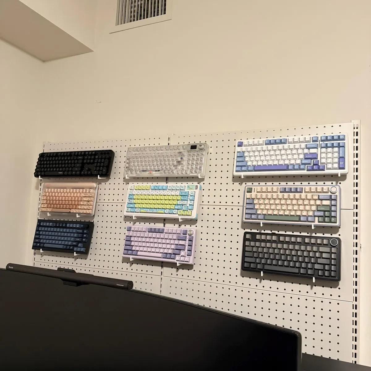 Pegboard Hooks: Multi-Purpose Durable Office, Craft Room, Kitchen Organizer - 3D Printed
