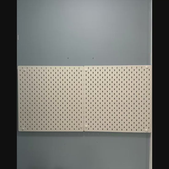 IKEA SKÅDIS Pegboard Accessories Bundle - 3D Printed Shelves, Bins, Hooks, Drawers - Craft Room, Sewing, Home Office Organizer