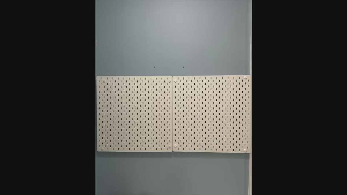 IKEA SKÅDIS Pegboard Accessories Bundle - 3D Printed Shelves, Bins, Hooks, Drawers - Craft Room, Sewing, Home Office Organizer
