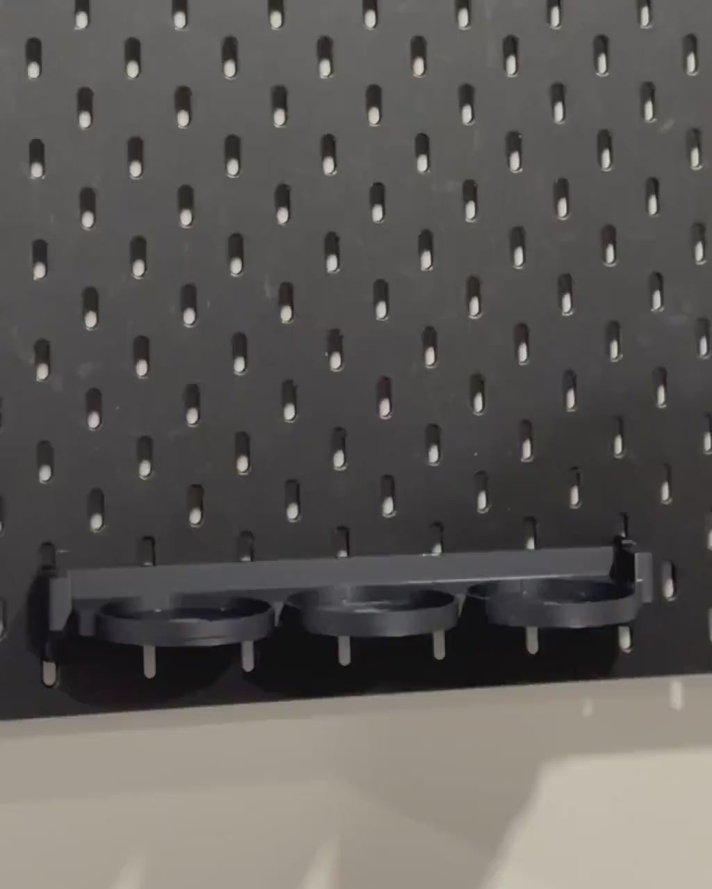 IKEA SKÅDIS Magnetic Snap-On Storage Cups - 3D Printed for Pegboards and Råskog Carts - Crafts, Sewing - 30+ Colors