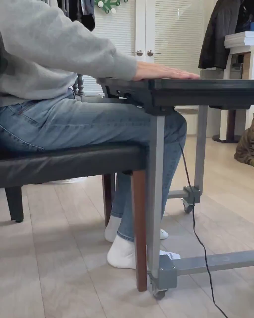 Arcade1UP Infinity Game Table Riser and Casters - TALL Version - Adds 4 Inches Height - 3D Printed Mobile Stand
