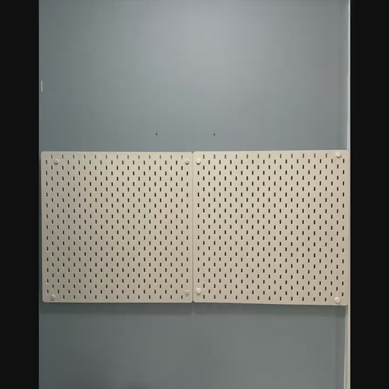 IKEA SKÅDIS & RÅSKOG Shelves - Modular Pegboard and Cart Organizer - 3D Printed - Sewing, Craft Room, Home Office Storage Solution